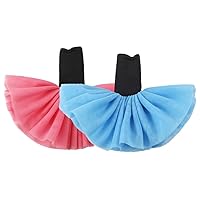ERINGOGO 2pcs Decor Dreses Kids Accessory Kids Supply Reusable Doll Costume Compact Doll Ballet Skirt Lovely Doll Dress Delicate Doll Ballet Skirt Baby Child Ballet Costume Cloth