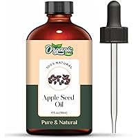 Apple Seed (Pyrus Malus) Oil | Pure & Natural Carrier Oil for Skincare, Hair Care & Massage - 118ml/3.99fl oz