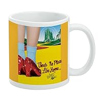 GRAPHICS & MORE There's No Place Like Home Ceramic Coffee Mug, Novelty Gift Mugs for Coffee, Tea and Hot Drinks, 11oz, White