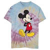 Disney Kids Characters Traditional Mickey Boys Short Sleeve Tee Shirt