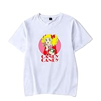 Tshirt CandyCandy Unisex Negro de Anime Candy Candy Tallas S, M, L y X –  Printologo