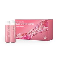 Super Collagen (Essence, 14 Servings) - Beauty Supplement for Hair, Skin & Nails. Advanced Liquid Formula by AMOREPACIFIC. AP Collagen Peptides 1,100mg, Selenium, Biotin.