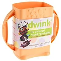 Dwink Universal Juice Pouch Milk Box Holder (Peach)
