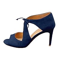 pointed toe heels for women, open toe heels with bow knot, Office Special Dressy Casua Wedding Pump Shoes