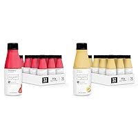 Soylent Meal Replacement Shake Bundle - Strawberry & Banana Flavors - Two 12-packs of 14 oz bottles - 24 total
