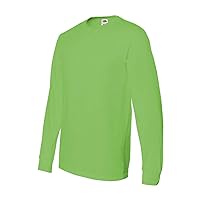 mens 5 oz. HD Long-Sleeve T-Shirt, Kiwi, X-Large