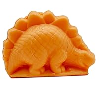 La de Marseille - French Dinosaur Shaped Soap for Body Wash or Decoration - Orange Fragrance - 20g Novelty Bar