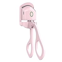 Heated Eyelash Curlers, Heated Lash Curler, Electric Eyelash Curlers, Rechargeable with Sensing Heating Silicone Pad,Quick Natural Curling Eye Lashes for Long Lasting,with 2 Tempreture Setting,