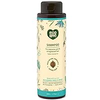 ecoLove - Natural Shampoo for All Hair Types,Sodium lauryl sulfate Free, Vegan & Cruelty Free Shampoo, With Natural Moroccan Oil Extract, No SLS or Parabens, 17.6 oz