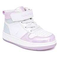 Nautica Kid's High Top Sneaker Fashion Boot High Top Basketball Shoe |Boys-Girls| (Toddler/Little Kids)