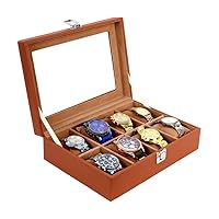 Shopping 24 Mart 8 Slots Watch Organiser Case For Unisex