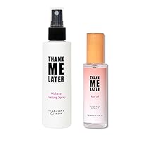 Elizabeth Mott - Thank Me Later Makeup Setting Spray 3.21oz and Thank Me Later Hair Oil 80ml (2-Pack Bundle)