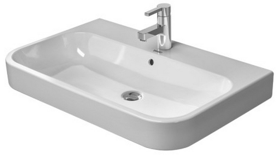 Duravit 2318800000 white, Furniture washbasin 800mm Happy D.2, TP, 1 TH, Large