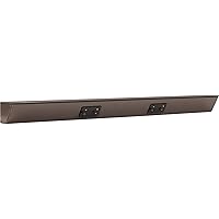 TR Series Angle Power Strip, 30 inch, 2 Dual Receptacles, Bronze