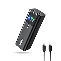 140W Power Bank, 24600mAh 3-Port PD3.1 Portable Laptop Charger with Two 140W Port, Smart Digital Display, Portable Phone Charger for iPhone 15/14 Series, MacBook, iPad, Samsung, AirPods etc