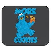 Sesame Street Cookie Monster More Cookies Low Profile Thin Mouse Pad Mousepad