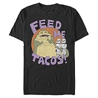 STAR WARS Jabba Tacos Men's Tops Short Sleeve Tee Shirt
