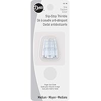 Dritz 162-M Slip Stop Thimble, Size Medium,Silver