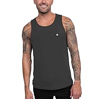 INTO THE AM Premium Basic Tank Tops for Men - Beach Workout Muscle Tanks S - 2XL