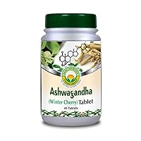 BASIC AYURVEDA Ashwagandha Supplement | Herbal Wellness & Immune Support | Organic Indian Ginseng Pills | Consume with Warm Water | 40 Tablets (1000mg)