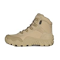 Men's Hiking Tactical Boots, Autumn Winter Non-Slip Wear Outdoor Waterproof Hiking Shoes