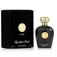 Lattafa Opulent Oud for Unisex Eau de Parfum Spray, 3.4 Ounce