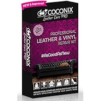 Vinyl and Leather Repair Kit - Restorer of Your Furniture, Jacket, Sofa, Boat or Car Seat, Super Easy Instructions to Match Any Color, Restore Any Material, Bonded, Italian, Pleather, Genuine