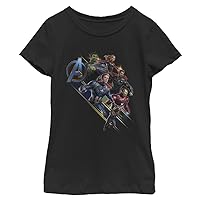 Marvel Girl's Avengers Assemble T-Shirt