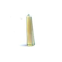 Jet Opalite Obelisk 3 inch Approx. Jumbo Energized Agate Authentic Gemstone Genuine Crystal Jet International