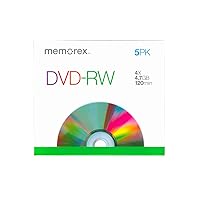 4x DVD-RW Media (5 Pack)