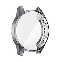 Screen Protector Cover for Huawei Watch GT 2 46mm 42mm 2e Case GT2 Pro Soft TPU Scratch-Resistant Shell Light Bumper Accessories (Color : Gray, Size : for GT 2e 46mm)