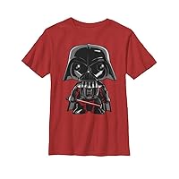 STAR WARS Boy's Darth VaderCute Cartoon T-Shirt