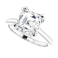 3 Carat Engagement Rings For Women Twisting Infinity Engagement Ring 10K/14K/18K White Gold Rings Moissanite Rings