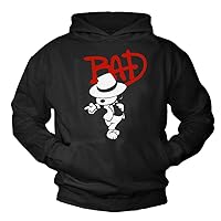 MAKAYA Funny Dancer Hoodie for Men - Bad Dog Sweatshirt Hooded Sweater