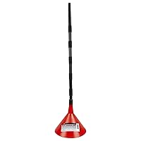 Performance Tool W220 Funnel with 18-Inch Flex Spout, Plastic , Red
