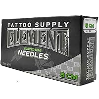 Tattoo Needles - Long Bar - Curved Mag - Magnum - Box of 50 - Long Taper - Box of 50 Pins 15CM