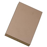 Speedball 4308 Premium Mounted Linoleum Block – Fine, Flat Surface for Easy Carving, Smoky Tan, 4 x 6 Inches