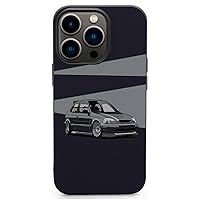 IPhone13 Black Cool Hot Hatch Modified Car Phone Case Case for iPhone 13 Series, Shockproof Protective Phone Case Slim Thin Fit Cover Compatible with iPhone, IPhone13 Pro