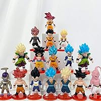 Dragon Ball Super 66 ACTION figurine whole set of 4 Son Goku x2 Vegata trunks 