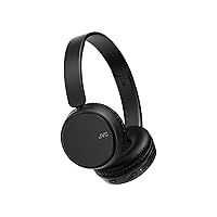 JVC Deep Bass Wireless Headphones, Bluetooth 5.2, Built-in EQ (Bass/Clear/Normal), Multi-Point Connection, Voice Assistant Compatible, 35 Hour Battery Life - HAS36WB (Black)