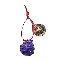 Fandom Emporium One Piec Luff Devil Fruit Purple Ornament Gift Christmas Tree Winter Holiday Fandom Teen Adult Present Fan Pendant Durable