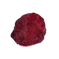 Certified Red Ruby Stone 33.00 Ct Rough Ruby Healing Reiki Crystal Gem for Home Decoration