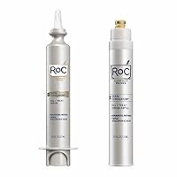 RoC Derm Correxion Fill + Treat BUNDLE with Advanced Retinol Serum, Wrinkle Filler Treatment with Hyaluronic Acid for Wrinkles, Crow's Feet, and Laugh Lines, 15ml + REFILL CARTRIDGE