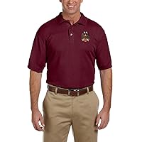 32nd Degree Embroidered Masonic Men's Polo Shirt