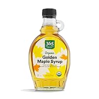 Organic Grade A Golden Color Maple Syrup, 8 Fl Oz