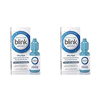 BLINK GelTears Eye Drops for Dry Eyes, Gel Lubricating Eye Drops, Instantly Soothing, Moisturizing & Extra Long-Lasting Hydrating Eye Care for Moderate to Severe Dry Eye Symptom Relief, 0.34 fl oz