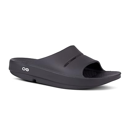 OOFOS OOahh Slide - Lightweight Recovery Footwear - Reduces Stress on Feet, Joints & Back - Machine Washable