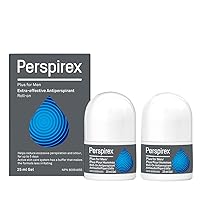 Perspirex Plus Men Antiperspirant – Clinical Strength Deodorant for Men with Excessive Sweating (2-Pack)