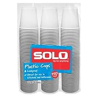 Solo 3-Ounce Plastic Bathroom Cups, 150-Count Package (150)