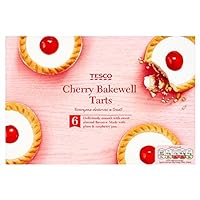 Tesco 6 Cherry Bakewell Tarts